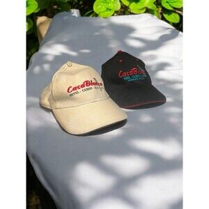 Vintage CasaBlanca Hotel Casino Hat Lot (2) – Embroidered Caps